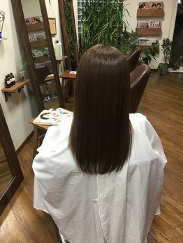 ヘア フーレ(hair foulee)の写真/うるつや髪へ導くトリートメント！髪の広がりをおさえる施術で素敵なスタイルを♪