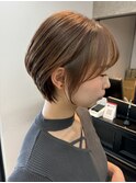 大人可愛いショートヘア