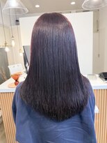 クララジャパン ナベシマ(CLALA JAPAN Nabeshima)&nbsp;縮毛矯正　質感ストレート　髪質改善カラー　顔まわり　ブリーチ