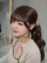 ラルム 新宿(LARME SHINJUKU)&nbsp;360°可愛い盛れる顔周りカット【Ami】