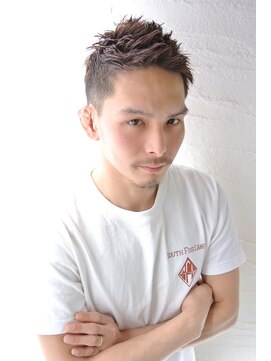 ムーンジェジェ(moon jeje) 束感ツーブロックショート＊  藤原