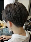 ハンサムショート×ブルーアッシュ