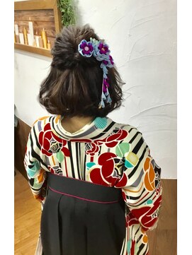 サロンド クラフト(salon de craft) 【卒業式】袴お着付け&ヘアセット