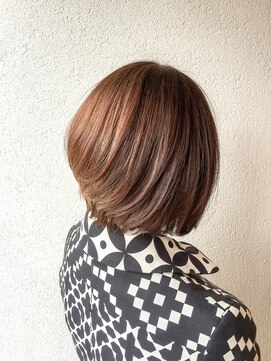 リジェールビューティガーデン(REJOUIR BEAUTY GARDEN) *大人可愛い*女っぽいシルエットが綺麗な前下がりボブ