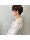 マッシュショート！耳かけアレンジが可愛い！