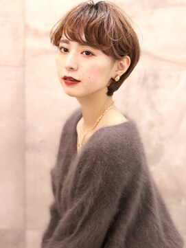 グランド(GRAND) 大人かわいい、小顔、アッシュ、クールショート、ボブルフ