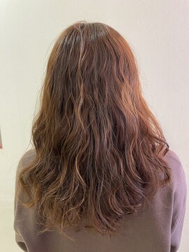 ビューティーヘアサロン アングル 八戸ノ里店(Beauty Hair Salon angle) ふんわり波ウェーブ