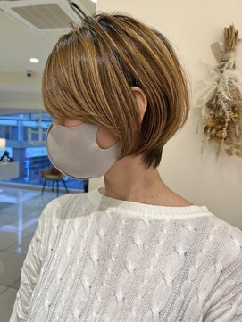 マージュ ギンザ(marju GINZA) 襟足シャープなショートヘア