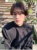 10代20代30代シースルーマッシュ/韓国ヘア　黒髪　オシャレ感