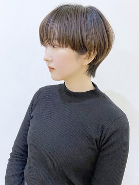 モリオ フロム ロンドン 成増店 【morio成増/ムラマツ】大人かわいいマッシュショート前髪ボブ