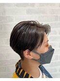 ★フェイスフレーミングカラー×ショート/ポイントブリーチ
