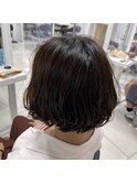 ショートボブパーマ