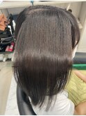 髪質改ストレートでドライのみ