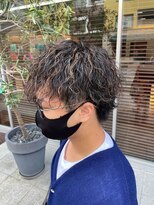 ノイ(neu)&nbsp;立体感抜群の波巻パーマ【髪質改善/デザインカラー】