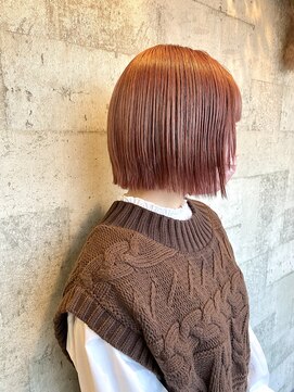 ミルヘアデザイン(mil hair design) ピンクベージュ