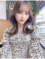 リコバイアフロート(riko by afloat)&nbsp;イヤリングカラー/韓国ヘア/顔まわりカット/サイドバング/くびれ