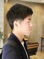 ヒート トウキョウ 目黒店(HEAT TOKYO)&nbsp;ツイスパセンターパートマッシュ波巻きダウンパーマメンズ目黒