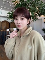 耳にかけても可愛いマッシュショート♪