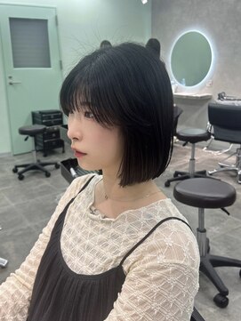 ジーニー 千葉(GENiE) 韓国ヘア/タッセルボブ/顔周り【白井愛海】