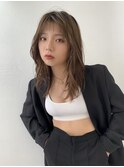 ユル巻き顔まわりレイヤー