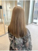 ミルクティーベージュ ハイトーンカラー 20代30代
