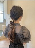 結婚式お呼ばれヘア【岡山/岡山駅】