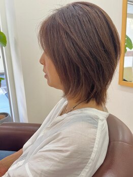 ロケール(locale)の写真/【上野駅徒歩4分】一人のスタイリストが仕上げまで担当♪上品な大人カットがおしゃれなオトナ女性に人気♪