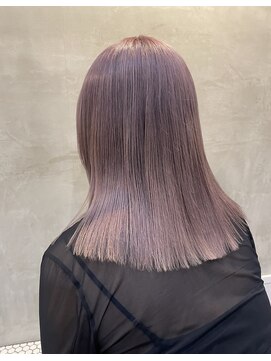 ユニコ(unico) ラベンダーシルバー/ブリーチ/ダブルカラー/ペールカラー