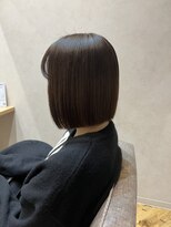 ネウィ 大分中央町店(newi)&nbsp;濱野《@rina.hamano》大人気！【切りっぱなしボブ】