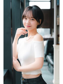ザ シー 海老名(The C) 似合う前髪、大人かわいいショート、お手入れ簡単でおしゃれヘア