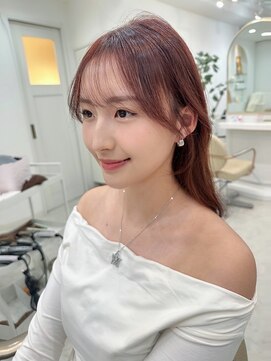 レミエ ダイカンヤマ(lemiie) 顔まわりカット★フレンチバング★可愛い顔まわり