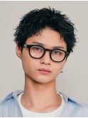 スパイキーショートパーマツイストスパイラルパーマ原宿メンズ