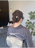 お呼ばれヘアスタイル