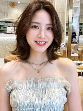 グランド(GRAND) ミディアム20代30代40代50代ストレートレイヤー前髪なし表参道