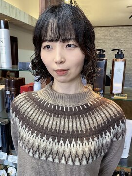 ヘアークルーズピース (hair cruise Piece) ボブパーマ／ニュアンスボブ／切りっぱなしボブ