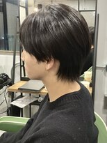 ガイ ラタン ウエスト(GUY lattan west)&nbsp;メンズウルフ/毛流れセンターパート/松戸駅/曲がる縮毛矯正