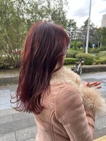 アース オーセンティック 新浦安店(EARTH Authentic)&nbsp;ブリーチなしピンクカラー