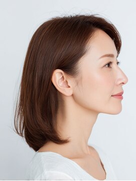 クラゲヘアー/小顔/ココアベージュ/オリーブグレー/川西