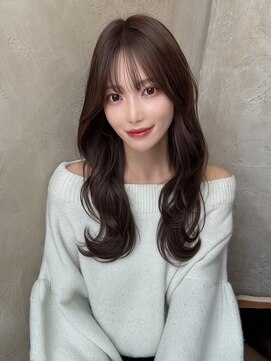 アフロート ルヴア(AFLOAT RUVUA) 20代30代大人かわいいセミロングヘア★レイヤーカット