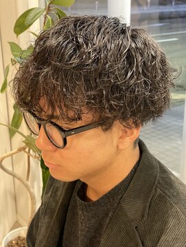 シキ(C key) 【艶っぽい無造作！】波巻きスパイラルパーマ