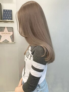 ペレ アネックス 大阪梅田茶屋町店(PELE ANNEX) 着物ヘア/ダークアッシュ/ミディアムレイヤーカット/梅田