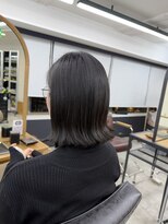 ファブ 銀座(fav)&nbsp;耳掛け外ハネくびれボブ