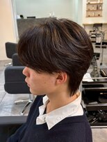 サイクル(CYCLE)&nbsp;MEN’S/リバースセンターパート/ニュアンスパーマ/伊勢崎