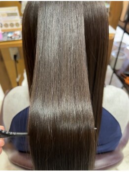 ウィル(WiLL)の写真/髪質改善!!縮毛矯正ケアコースで、憧れのさらさらストレートヘアへ◎