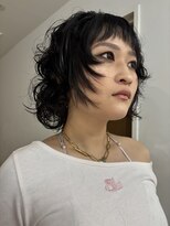 ナループロアツム(Nalu pu loa Tsum)&nbsp;マレットヘアマレットウルフパーマパーマ