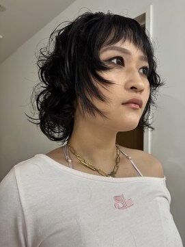 ナループロアツム(Nalu pu loa Tsum) マレットヘアマレットウルフパーマパーマ