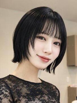 オーラ オモテサンドウ(Aura omotesando) 韓国ハッシュレイヤーボブ