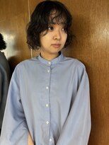 ヨロヘアー(YOLO hair)&nbsp;大人女性ボブパーマ　前髪パーマ
