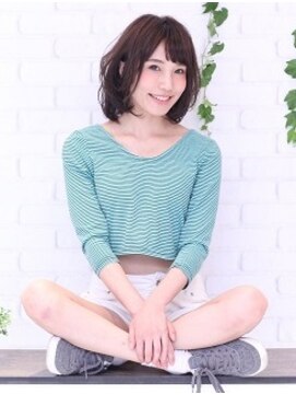 ミヤコウシティ美容室 ナチュラル＊ボブ