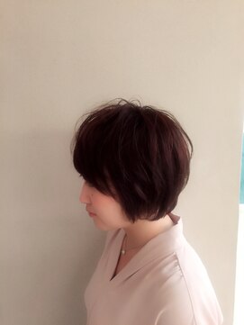 ロンド 銀座(Lond) ナチュラルショートスタイル☆担当 川上功介